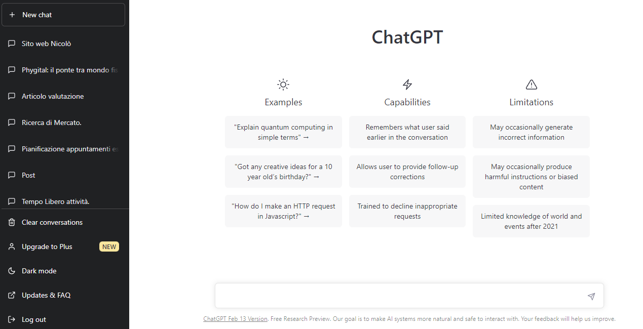 Scopri di più sull'articolo Cos’è ChatGPT?