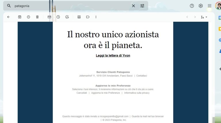 Scopri di più sull'articolo Patagonia, l’ha fatto di nuovo